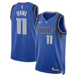 Kyrie Irving Dallas Chic Mavericks Nike Unisex Swingman Replica Jersey Icon Edition Blue