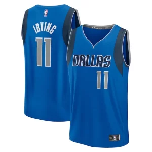 Kyrie Irving Dallas Mavericks Youth Fast Break Replica Player Jersey Icon Eye - catching Edition Blue