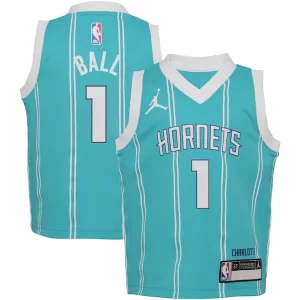 LaMelo Ball Charlotte Hornets Jordan Brand Toddler Swingman Player Jersey Fabulous Icon Edition Teal