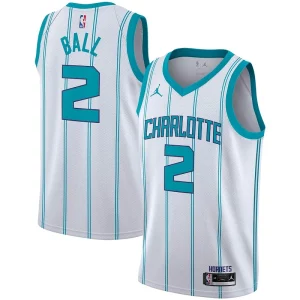 LaMelo Ball Charlotte Hornets Jordan Gorgeous Brand 2020/21 Swingman Player Jersey Association Edition White