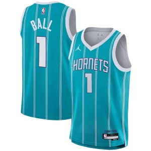 LaMelo Ball Charlotte Hornets Nike Youth Swingman Jersey Icon Edition Teal Gorgeous