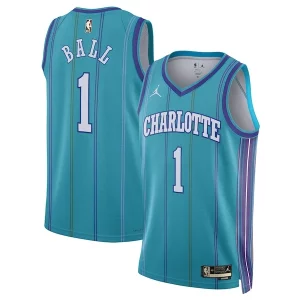 LaMelo Ball Charlotte Hornets Trendy Jordan Brand Unisex 2023/24 Swingman Replica Jersey Classic Edition Teal