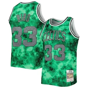 Larry Bird Boston Celtics 1985/86 Galaxy Premium Swingman Jersey Kelly Green