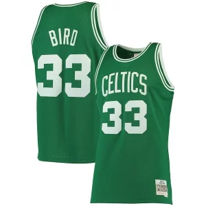Larry Bird Boston Celtics Unique 1985/86 Big & Tall Hardwood Classics Swingman Jersey Kelly Green