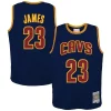 LeBron James Chic Cleveland Cavaliers Youth 2008/09 Hardwood Classics Swingman Jersey Navy