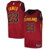 LeBron James Cleveland Cavaliers Nike Swingman Player Jersey Icon Edition Gorgeous Wine