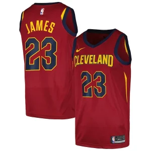 LeBron James Cleveland Cavaliers Nike Swingman Player Jersey Icon Edition Gorgeous Wine