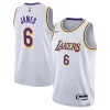 LeBron James Los Angeles Lakers Nike Youth Performance Swingman Jersey Association Edition White Stylish