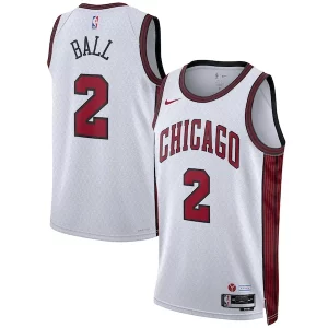 Lonzo Ball Chicago Bulls Nike Unisex Unique 2022/23 Swingman Jersey City Edition White