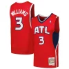 Lou Williams Chic Atlanta Hawks 2001/02 Hardwood Classics Swingman Jersey Red