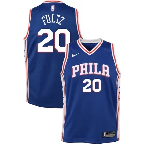 Markelle Fultz Philadelphia 76ers Nike Youth Swingman Jersey Blue Icon Edition Stylish