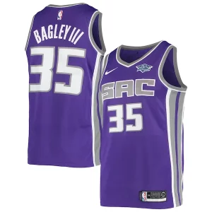 Marvin Bagley III Sacramento Kings Nike Swingman Team Fabulous Player Jersey Icon Edition Purple