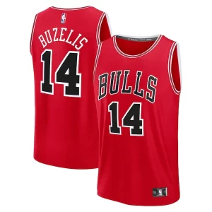 Matas Buzelis Chicago Bulls Fast Gorgeous Break Replica Player Jersey Icon Edition Red