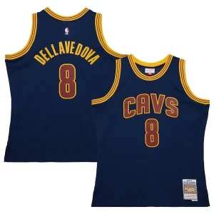 Matthew Dellavedova Cleveland Cavaliers 2015/16 Stylish Hardwood Classics Swingman Jersey Navy