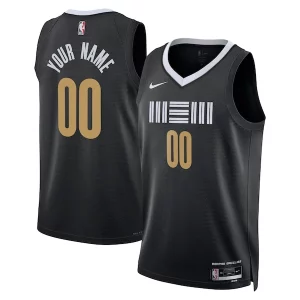 Memphis Grizzlies Nike Unisex 2023/24 Custom Swingman Jersey Black City Edition Unique