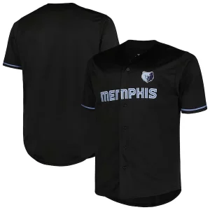 Memphis Grizzlies Profile Big & Tall Elegant Pop Jersey Black