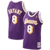 Men's Los Angeles Lakers Kobe Bryant Purple 1996/97 Hardwood Classics Eye - catching Authentic Jersey/Gold/Royal