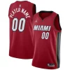 Miami Heat Jordan Brand Swingman Custom Premium Jersey Statement Edition Red