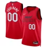 Miami Heat Nike Unisex 2024/25 Custom Swingman Jersey City Edition Fabulous Red