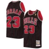 Men's Fabulous Chicago Bulls Michael Jordan Black 1996/97 Hardwood Classics Authentic Jersey