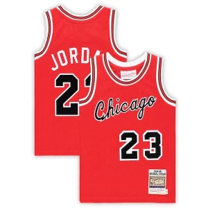 Michael Jordan Chicago Bulls Toddler Hardwood Classics Gorgeous 1984/85 Authentic Swingman Jersey Red