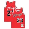 Michael Jordan Chicago Stylish Bulls Preschool Hardwood Classics 1984/85 Authentic Swingman Jersey Red
