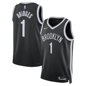 Mikal Bridges Brooklyn Nets Elegant Nike Unisex Swingman Jersey Icon Edition Black