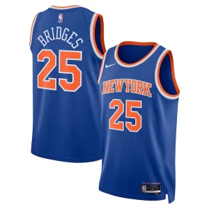 Mikal Bridges New York Unique Knicks Nike Unisex 2024 Offseason Addition Nike Swingman Jersey Blue