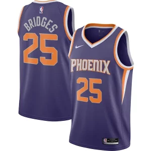 Mikal Trendy Bridges Phoenix Suns Nike 2020/21 Swingman Player Jersey Icon Edition Purple