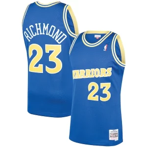 Mitch Richmond Golden State Warriors 1990/91 Hardwood Elegant Classics Swingman Jersey Royal