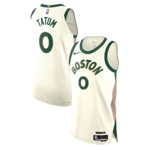 Nike Jayson Fabulous Tatum Boston Celtics Authentic Jersey City Edition White