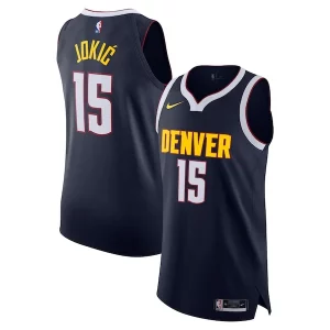 Nikola Jokic Denver Eye - catching Nuggets Nike Authentic Jersey Icon Edition Navy