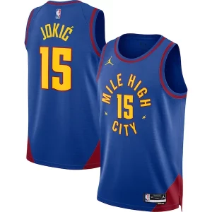 Nikola Jokic Denver Nuggets Jordan Brand Unisex Chic Swingman Jersey Statement Edition Blue