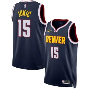 Nikola Jokic Denver Nuggets Nike Unisex Swingman Jersey Icon Chic Edition Navy