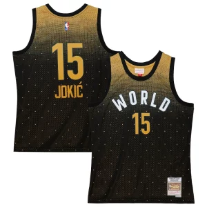 Nikola Jokic Team World 2016 Hardwood Classics Fabulous Rising Stars Swingman Jersey Black