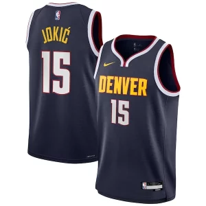 Nikola Stylish Jokic Denver Nuggets Nike Youth Swingman Jersey Icon Edition Navy