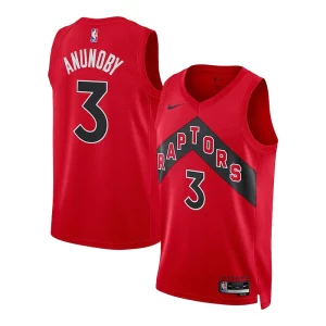 OG Anunoby Toronto Raptors Nike Unisex Swingman Trendy Jersey Association Edition Red