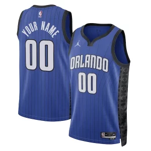 Orlando Magic Jordan Brand Chic Unisex 2022/23 Swingman Custom Jersey Statement Edition Royal
