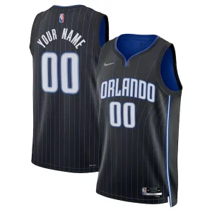 Orlando Unique Magic Nike 2021/22 Diamond Swingman Custom Jersey Icon Edition Black