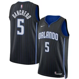 Paolo Banchero Orlando Magic Eye - catching Nike Unisex 2022 NBA Draft First Round Pick Swingman Jersey Icon Edition Black