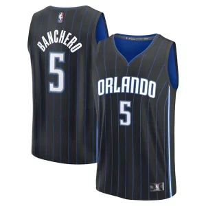 Paolo Banchero Orlando Magic Fast Break Replica Player Jersey Icon Fabulous Edition Black