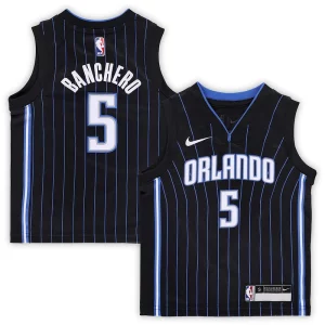 Paolo Banchero Orlando Magic Nike Preschool Swingman Player Jersey Icon Edition Black Elegant