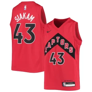 Pascal Siakam Toronto Raptors Nike Trendy Youth Swingman Jersey Icon Edition Red/White