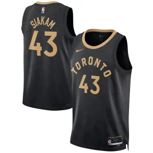 Pascal Siakam Trendy Toronto Raptors Nike Unisex 2022/23 Swingman Jersey City Edition Black
