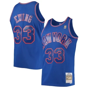 Patrick Stylish Ewing New York Knicks 1996/97 Hardwood Classics Swingman Jersey Blue