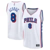 Paul George Philadelphia 76ers Youth Fast Break Replica Player Jersey Association Edition White Stylish