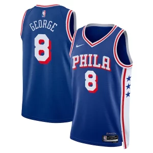 Paul George Philadelphia 76ers Nike Unisex 2024 Offseason Addition Nike Swingman Fabulous Jersey Royal