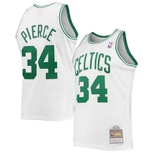 Paul Pierce Boston Premium Celtics Hardwood Classics Swingman Jersey White/Kelly Green