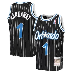 Penny Elegant Hardaway Orlando Magic Youth Hardwood Classics Swingman Throwback Jersey Black