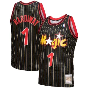 Penny Hardaway Eye - catching Orlando Magic 1994 95 Hardwood Classics Reload 3.0 Swingman Jersey Black